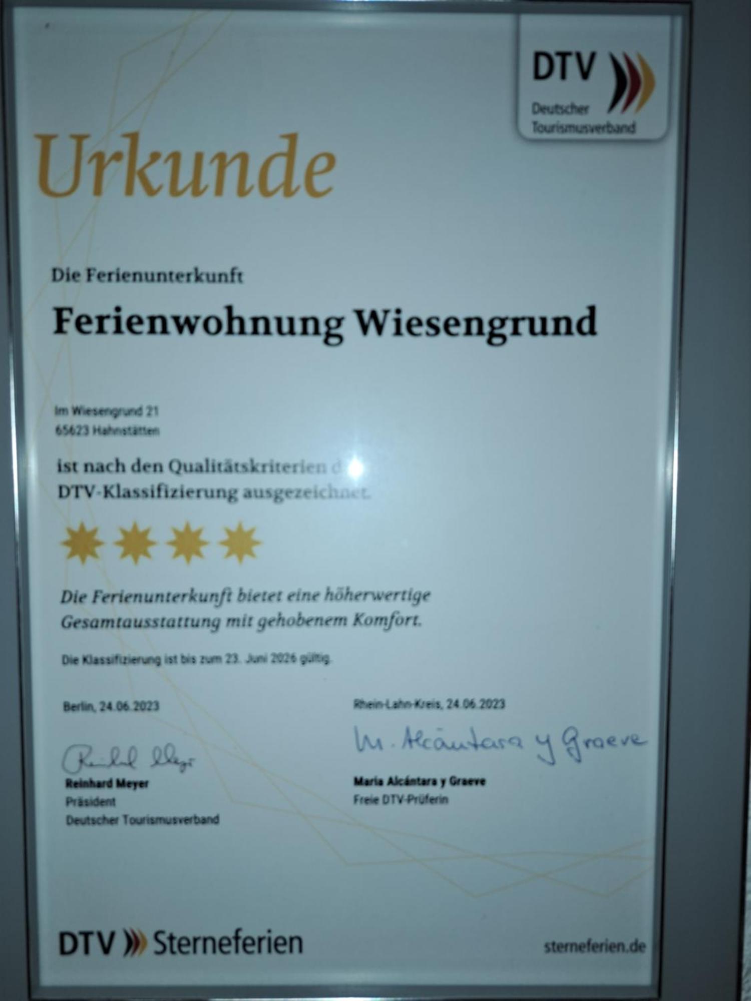 Ferienwohnung Wiesengrund Hahnstatten 外观 照片